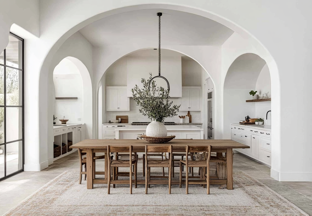 Arched doorways