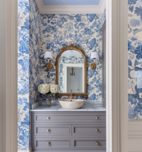 Modern Powder Room Inspiration — Modern Design Homes | Tampa Interior ...