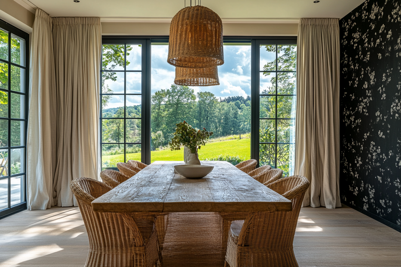 Natural materials used in Tampa home design
